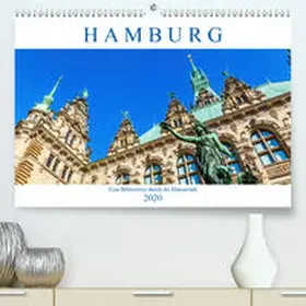 Müller |  Hamburg - eine Bilderreise durch die Hansestadt(Premium, hochwertiger DIN A2 Wandkalender 2020, Kunstdruck in Hochglanz) | Sonstiges |  Sack Fachmedien