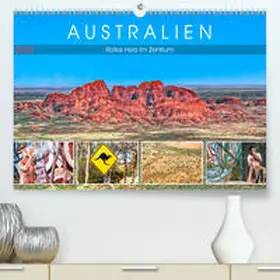 Meyer |  Australien - Rotes Herz im Zentrum (Premium, hochwertiger DIN A2 Wandkalender 2020, Kunstdruck in Hochglanz) | Sonstiges |  Sack Fachmedien