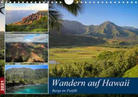 Krauss |  Wandern auf Hawaii - Berge im Pazifik (Wandkalender 2021 DIN A4 quer) | Sonstiges |  Sack Fachmedien