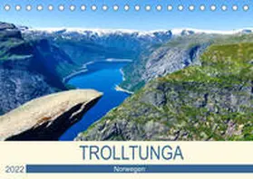 Berger | Berger, A: Trolltunga (Tischkalender 2022 DIN A5 quer) | Sonstiges | 978-3-673-89646-0 | sack.de