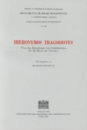 Schartau |  Hieronymos Tragodistes | Buch |  Sack Fachmedien