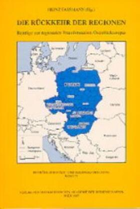 Fassmann |  Die Rückkehr der Regionen | Buch |  Sack Fachmedien