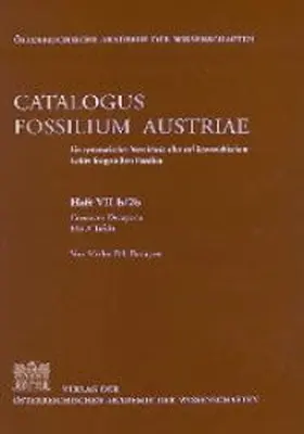 Müller |  Catalogus Fossilium Austriae. Ein systematisches Verzeichnis aller... / Crustacea Decapoda | Buch |  Sack Fachmedien