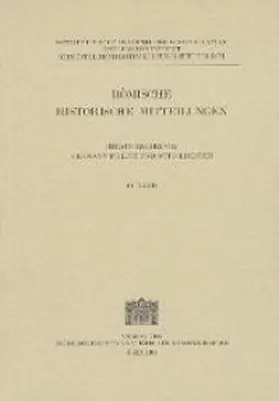 Fillitz / Kresten |  Römische Historische Mitteilungen 40 | Buch |  Sack Fachmedien