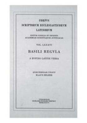 Zelzer |  Basili regula a Rufino latine versa | Buch |  Sack Fachmedien