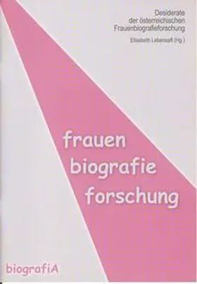 Lebensaft |  Desiderate der österreichischen Frauenbiographieforschung | Buch |  Sack Fachmedien