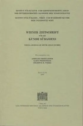 Oberhammer / Preisendanz / Werba |  Wiener Zeitschrift für die Kunde Südasiens und Archiv für Indische Philosophie, Band 46 (2002) ? Vienna Journal of South Asian Studies, Vol. 46 (2002) | Buch |  Sack Fachmedien