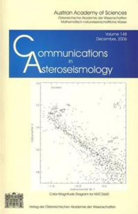 Breger |  Communications in Asteroseismology - Volume 148 | Buch |  Sack Fachmedien