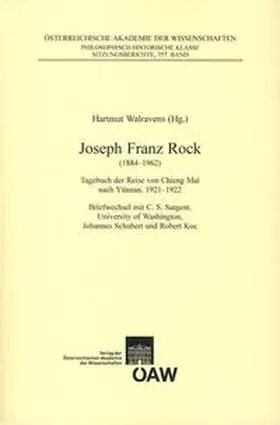 Walravens |  Joseph Franz Rock (1884-1962) | Buch |  Sack Fachmedien