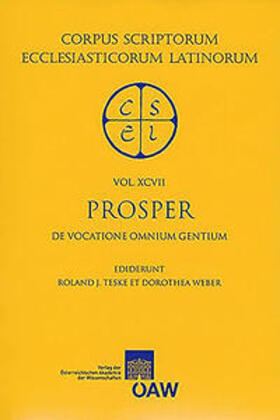 Teske / Weber |  Prosper: De vocatione omnium gentium | Buch |  Sack Fachmedien