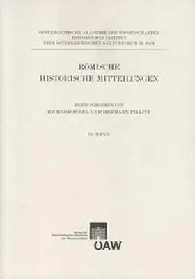 Bösel / Fillitz |  Römische Historische Mitteilungen Band 51/2009 | Buch |  Sack Fachmedien