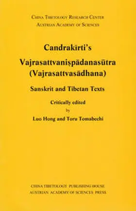 Hong / Tomabechi |  Candrakirti's Vajrasattvanispadanasutra (Vajrasattvasadhana) | Buch |  Sack Fachmedien