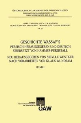 Wentker |  Geschichte Wassaf`s - Band 1 | eBook | Sack Fachmedien