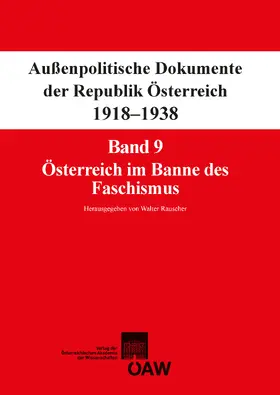 Rauscher |  Fontes rerum Austriacarum. Österreichische Geschichtsquellen / Außenpolitische Dokumente der Republik Österreich 1918-1938 | eBook | Sack Fachmedien