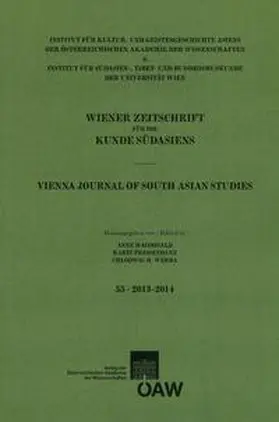 Preisendanz / MacDonald / Werba |  Wiener Zeitschrift für die Kunde Südasiens, Band 55 (2012?2013) ? Vienna Journal of South Asian Studies, Vol. 55 (2012?2013) | Buch |  Sack Fachmedien