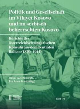 Schmitt / Frantz / Mörsdorf |  Politik und Gesellschaft im Vilayet Kosovo und im serbisch beherrschten Kosovo | Buch |  Sack Fachmedien
