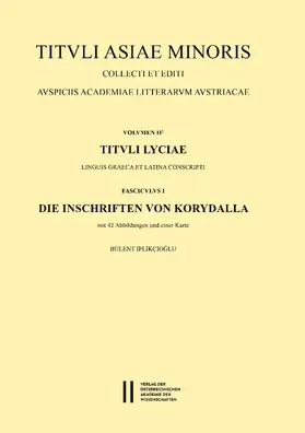 Iplikcioglu / I?plikc¸iog?lu |  Die Inschriften von Korydalla | Buch |  Sack Fachmedien