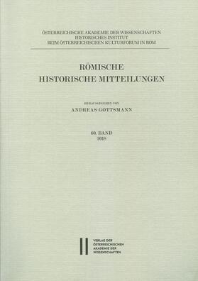 Gottsmann |  Römische Historische Mitteilungen 60/2018 | Buch |  Sack Fachmedien