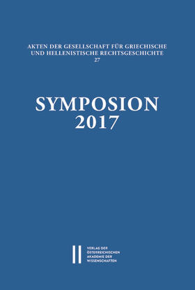 Thür / Yiftach / Zelnick-Abramovitz |  Symposion 2017 | eBook | Sack Fachmedien
