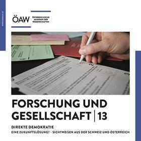 Österreichische Akademie der Wissenschaften | Forschung und Gesellschaft 13 | Buch | 978-3-7001-8555-0 | sack.de