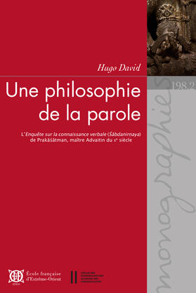 David |  Une philosophie de la parole | Buch |  Sack Fachmedien