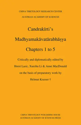 Lasic / Li / McDonald |  Candrakirti’s Madhyamakavatarabhasya | Buch |  Sack Fachmedien