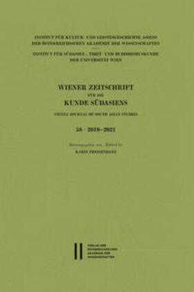 Preisendanz |  Wiener Zeitschrift für die Kunde Südasiens und Archiv für In | Buch |  Sack Fachmedien