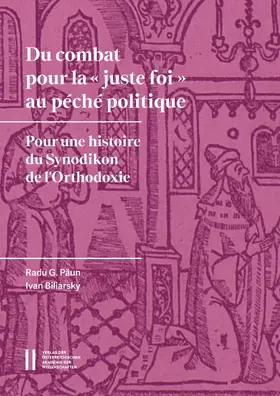 Paun / Paun / Biliarsky |  Du combat pour la «juste foi» au péché politique | eBook | Sack Fachmedien