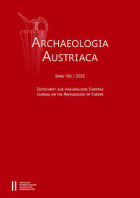 Archaeologia Austriaca, Band 106/2022 | Buch |  Sack Fachmedien
