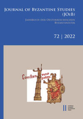 Erismann / Gastgeber / Preiser-Kapeller |  Jahrbuch der österreichischen Byzantinistik / Journal of Byz | Buch |  Sack Fachmedien
