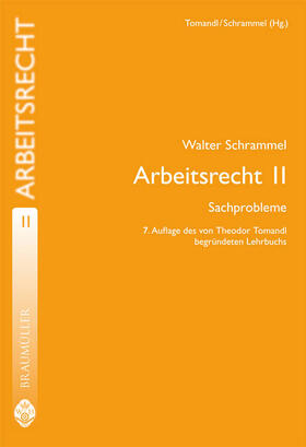 Schrammel |  Arbeitsrecht 2 | Buch |  Sack Fachmedien