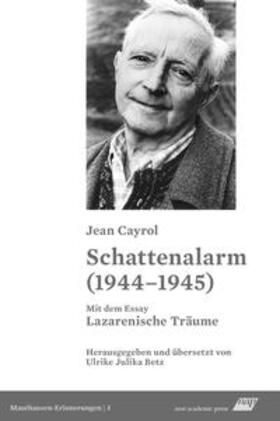 Cayrol / Betz |  Schattenalarm (1944–1945) | Buch |  Sack Fachmedien