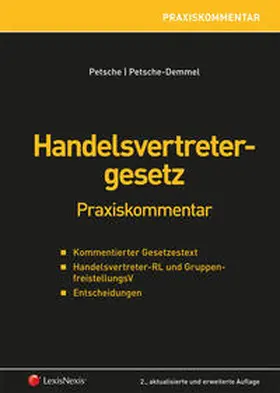 Petsche / Petsche-Demmel |  Handelsvertretergesetz | Buch |  Sack Fachmedien