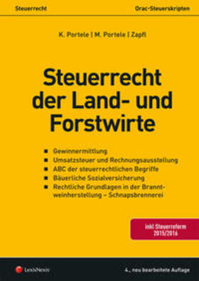 Portele / Zapfl |  Steuerrecht - Steuerrecht der Land- und Forstwirte | Buch |  Sack Fachmedien