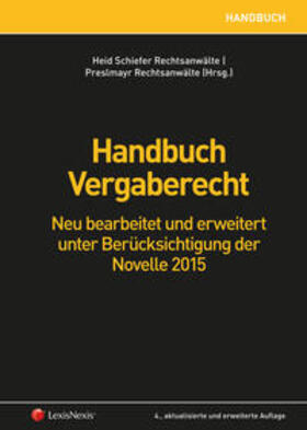 Auprich / Berger / Blaha |  Handbuch Vergaberecht | Buch |  Sack Fachmedien