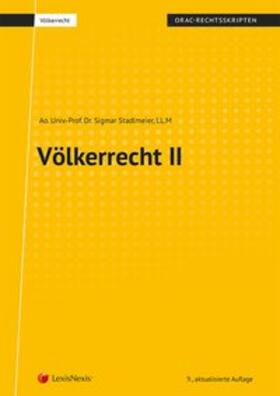 Stadlmeier |  Völkerrecht II | Buch |  Sack Fachmedien