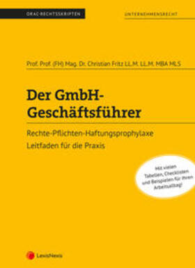 Fritz |  Der GmbH-Geschäftsführer | Buch |  Sack Fachmedien