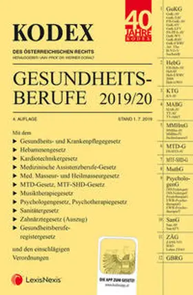 Doralt |  KODEX Gesundheitsberufe 2019/2020 | Buch |  Sack Fachmedien