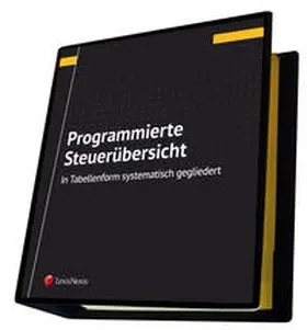 Redaktion Steuerrecht |  Programmierte Steuerübersicht | Loseblattwerk |  Sack Fachmedien