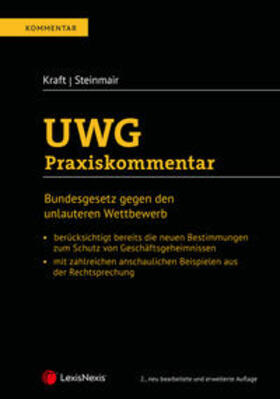 Kraft / Steinmair |  UWG - Praxiskommentar | Buch |  Sack Fachmedien