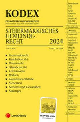 Doralt |  KODEX Steiermärkisches Gemeinderecht 2024 - inkl. App | Buch |  Sack Fachmedien