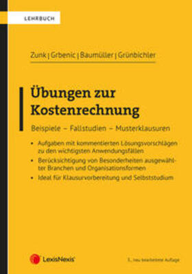 Grünbichler / Zunk / Grbenic |  Übungen zur Kostenrechnung | Buch |  Sack Fachmedien