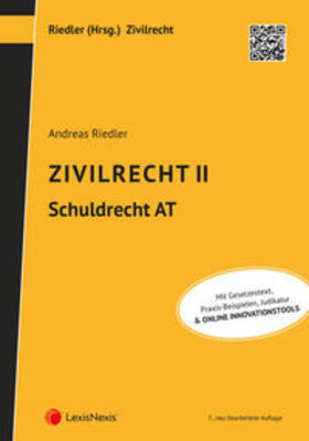 Riedler | Zivilrecht II - Schuldrecht Allgemeiner Teil | Buch | 978-3-7007-8403-6 | sack.de