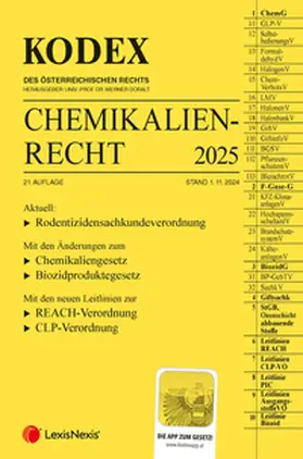 Doralt |  KODEX Chemikalienrecht 2025 - inkl. App | Buch |  Sack Fachmedien