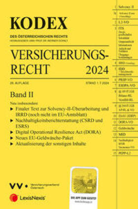 Doralt |  KODEX Versicherungsrecht Band II 2024 - inkl. App | Buch |  Sack Fachmedien