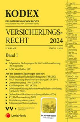 Doralt / Horvath |  KODEX Versicherungsrecht Band I 2024 - inkl. App | Buch |  Sack Fachmedien