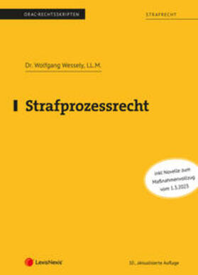 Wessely |  Strafprozessrecht (Skriptum) | Buch |  Sack Fachmedien