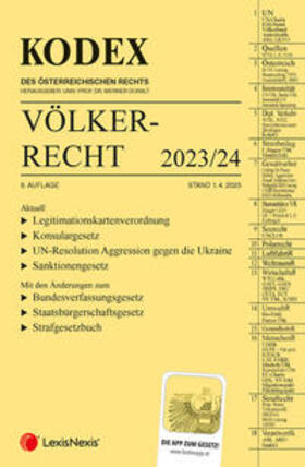 Doralt |  KODEX Völkerrecht 2023 - inkl. App | Buch |  Sack Fachmedien