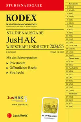 Doralt |  KODEX JusHAK 2024 - inkl. App | Buch |  Sack Fachmedien