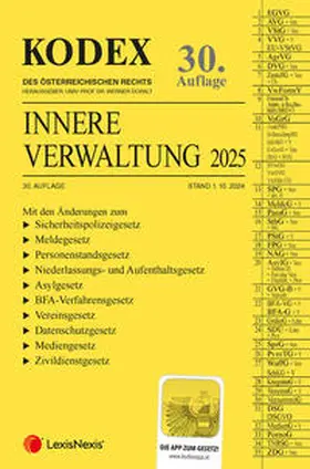 Doralt |  KODEX Innere Verwaltung 2025 - inkl. App | Buch |  Sack Fachmedien